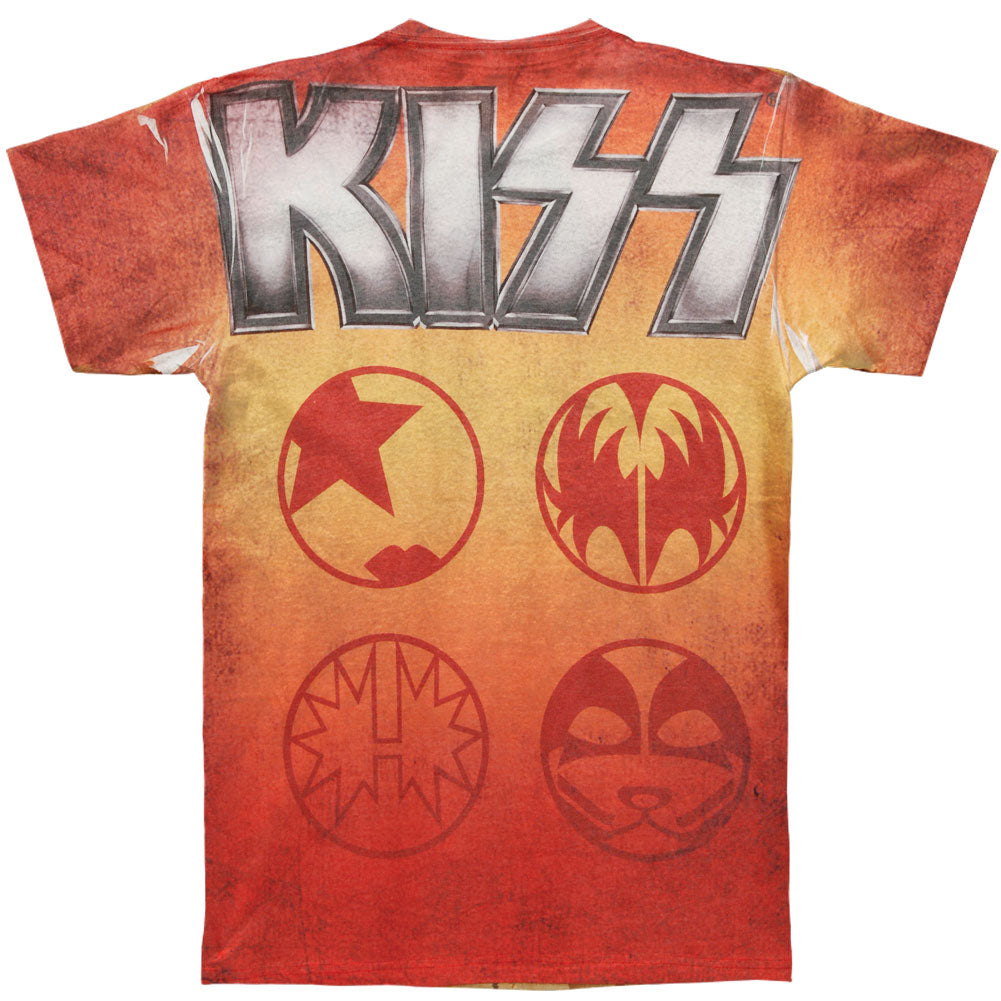 KISS Fire Pose Sublimation T-shirt