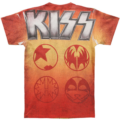 KISS Fire Pose Sublimation T-shirt
