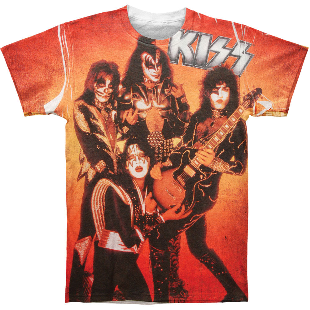 KISS Fire Pose Sublimation T-shirt