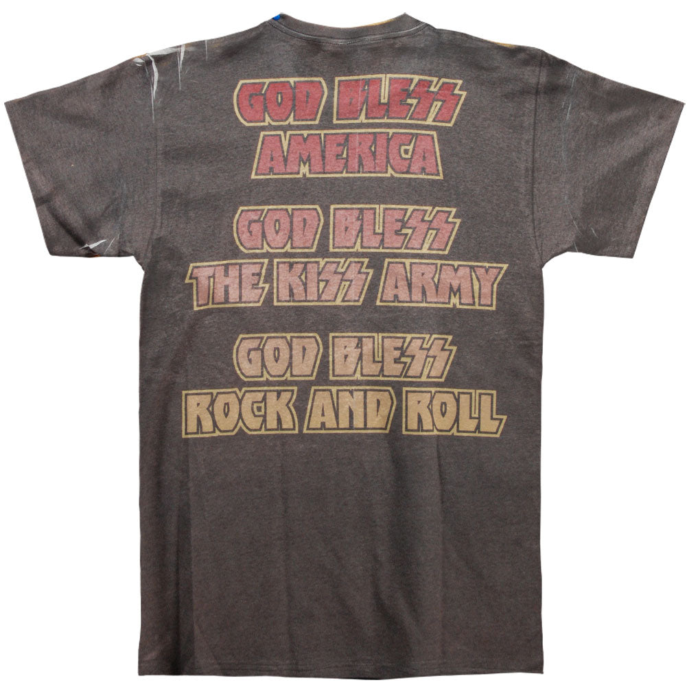 KISS God Bless Sublimation T-shirt
