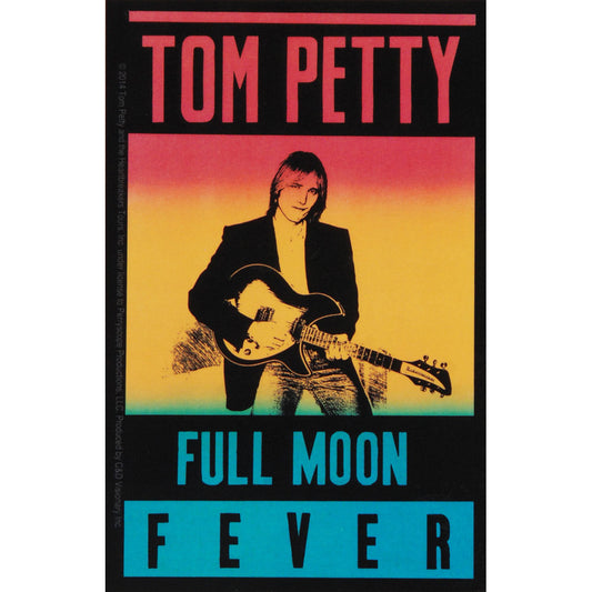 Tom Petty Full Moon Sticker
