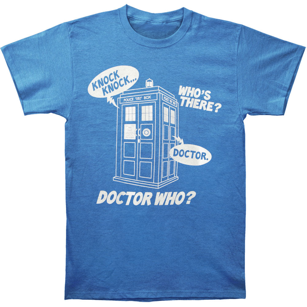Doctor Who Knock Knock Slim Fit T-shirt