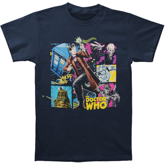 Doctor Who Comic Doctor Composition T-shirt