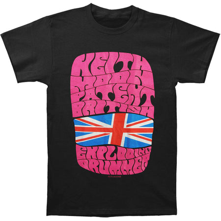 Keith Moon Exploding Drummer Slim Fit T-shirt