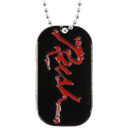 Rush Hemispheres Dog Tag Necklace