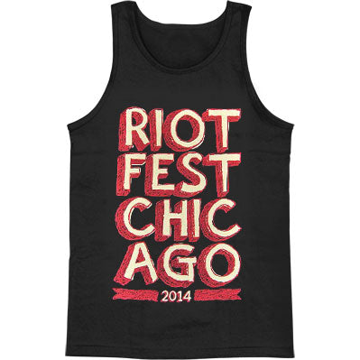 Riot Fest Chicago 2014 Mens Tank