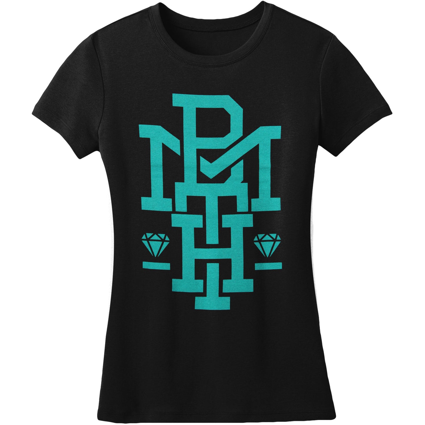 Blue Logo Soft Junior Top