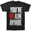 Verbiage Not Alone Slim Fit T-shirt