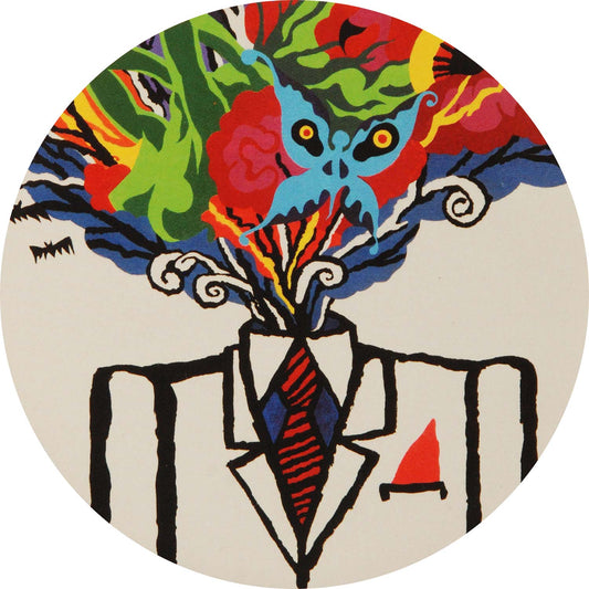 Gnarls Barkley Multicolored Art Sticker