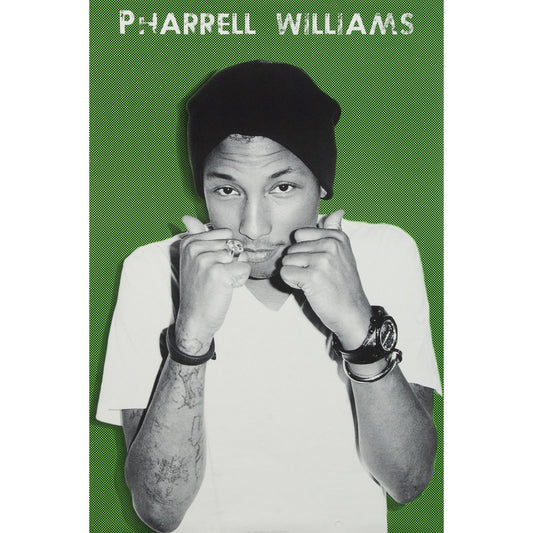 Pharrell Williams Beanie Domestic Poster