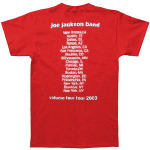 Joe Jackson Volume Tour T-shirt
