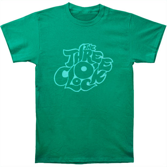 Three O'Clock Green Logo Slim Fit T-shirt