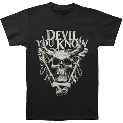 Devil You Know Horned Skull T-shirt