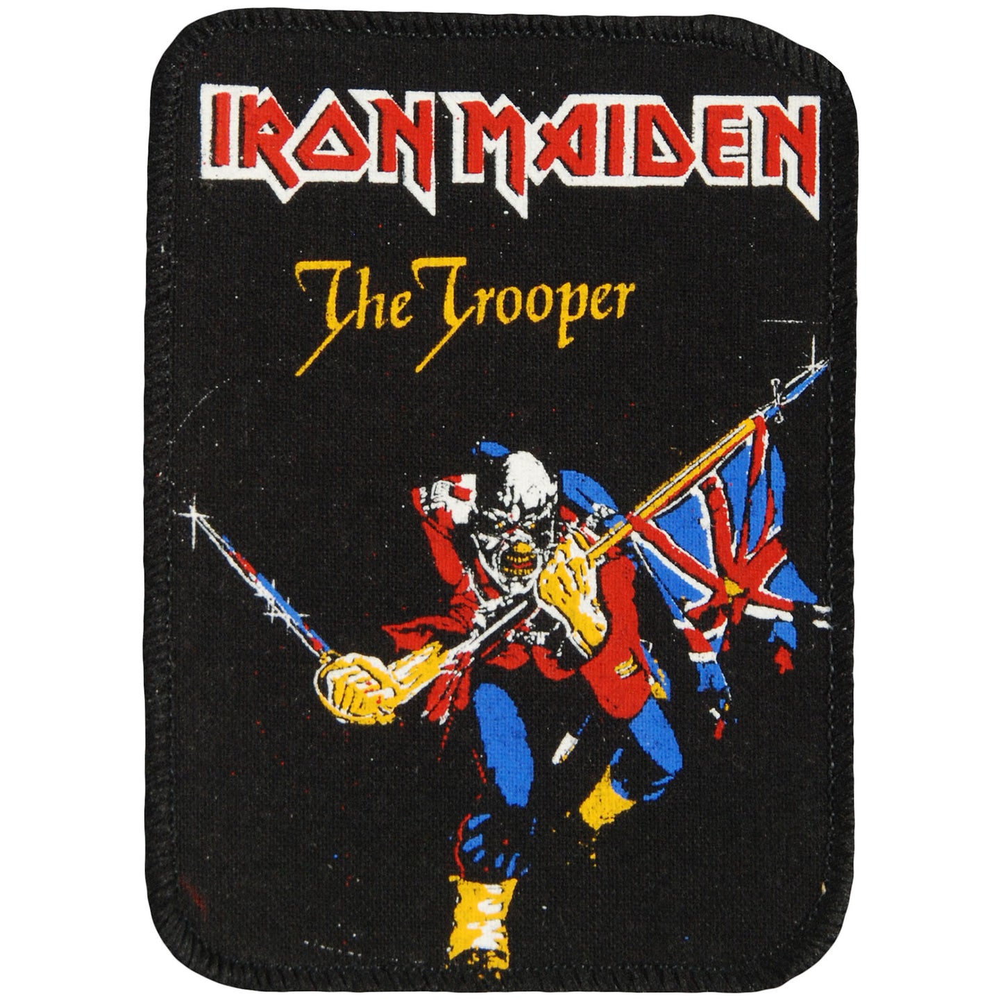 Iron Maiden The Trooper Screen Printed Patch