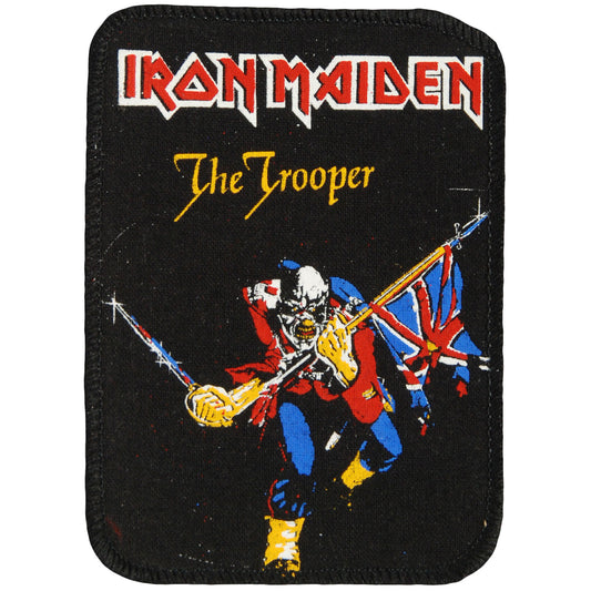 Iron Maiden The Trooper Screen Printed Patch