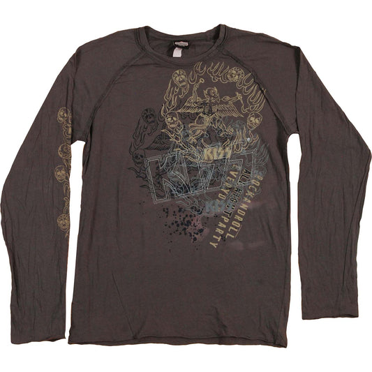 KISS Collage Vintage Long Sleeve