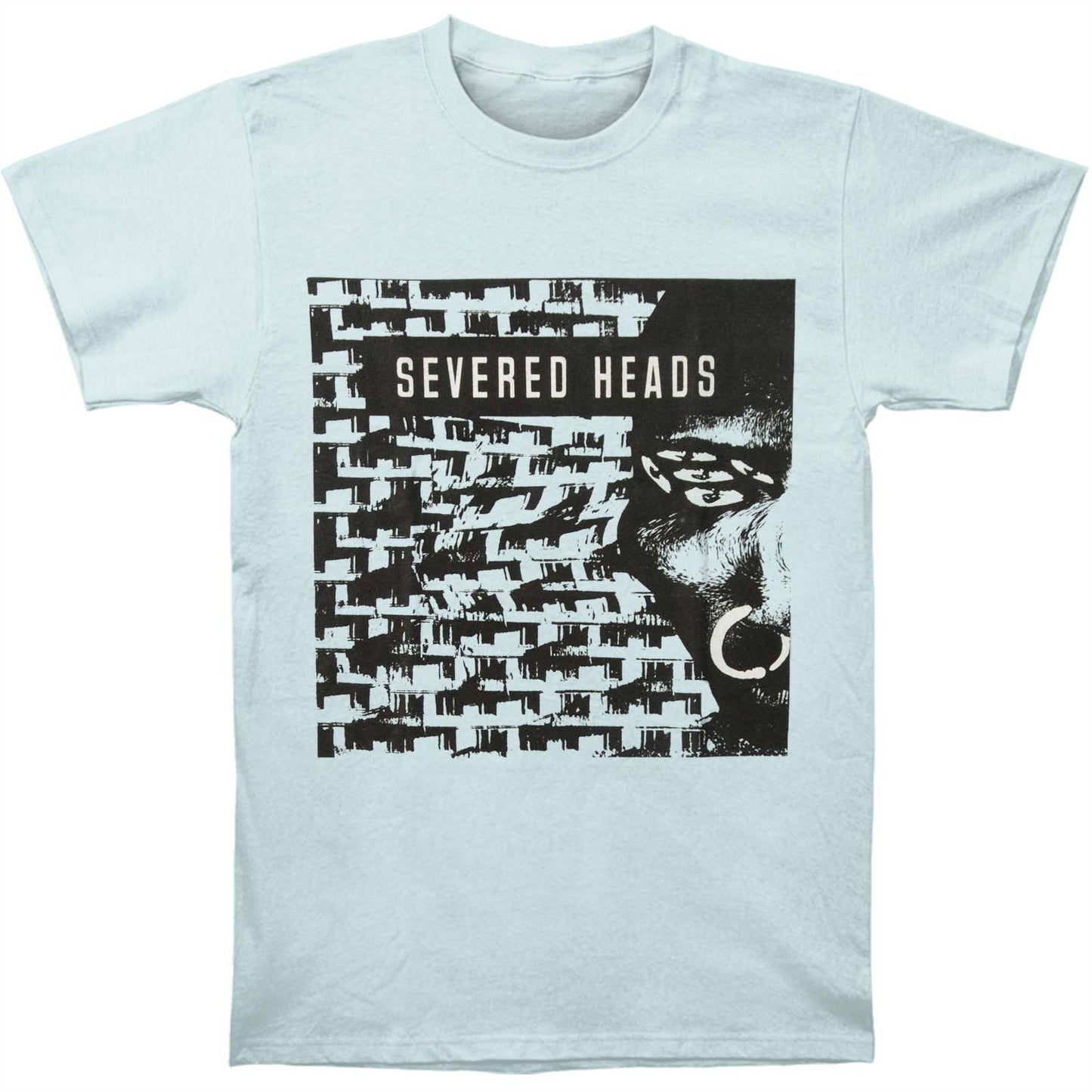 Severed Heads - Stretcher Lt. Blue T-shirt
