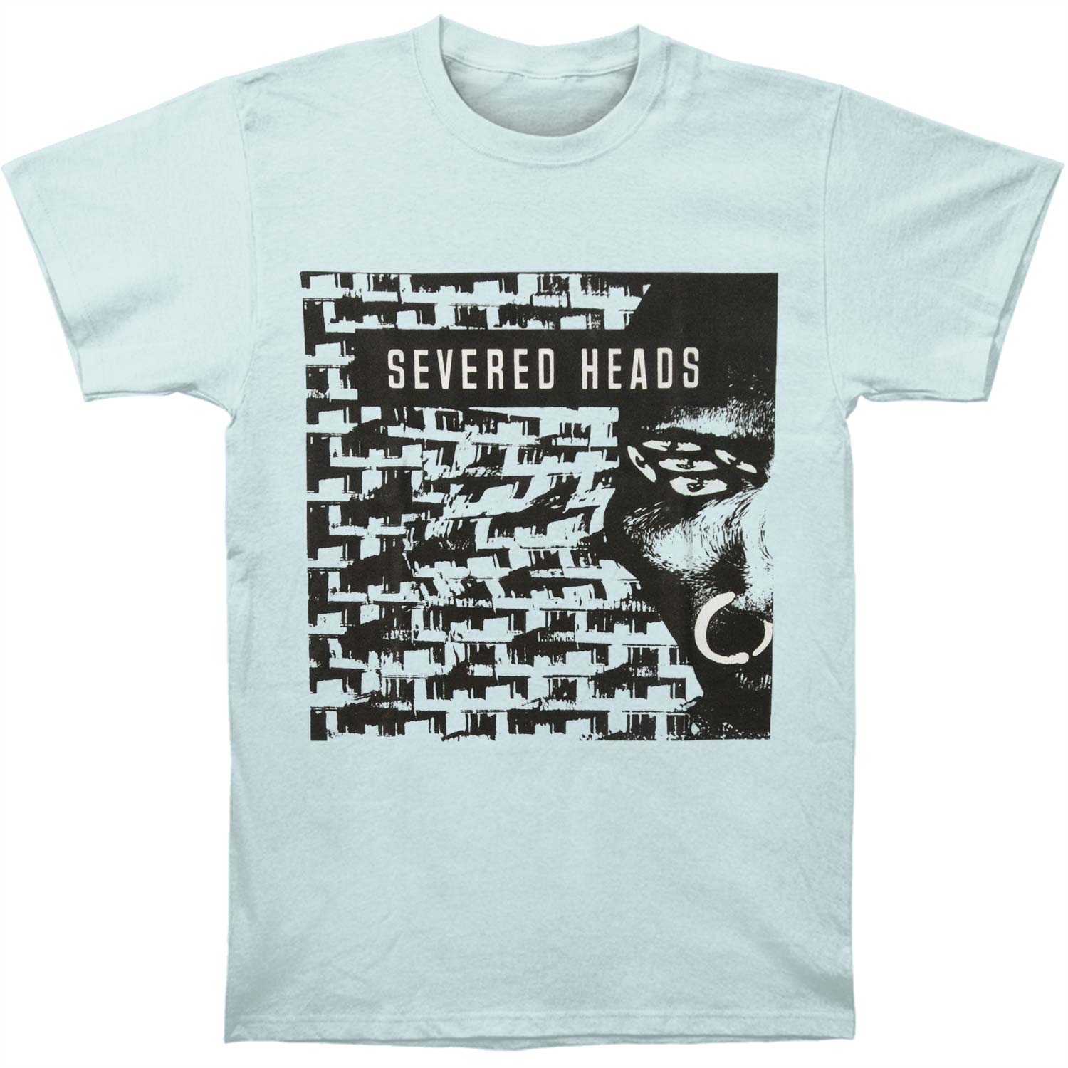 Severed Heads - Stretcher Lt. Blue T-shirt