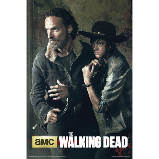 Walking Dead Season 5 Rick & Carl Domestic Poster