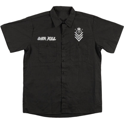 Logo Badge Skull Work Shirt