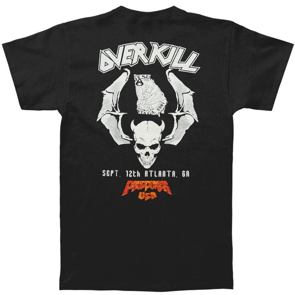 Overkill WDA Tour Atlanta, GA T-shirt