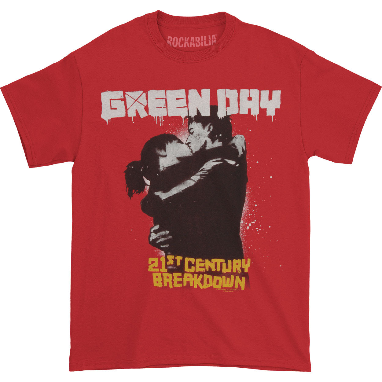 Green Day Kiss 2010 Tour T-shirt