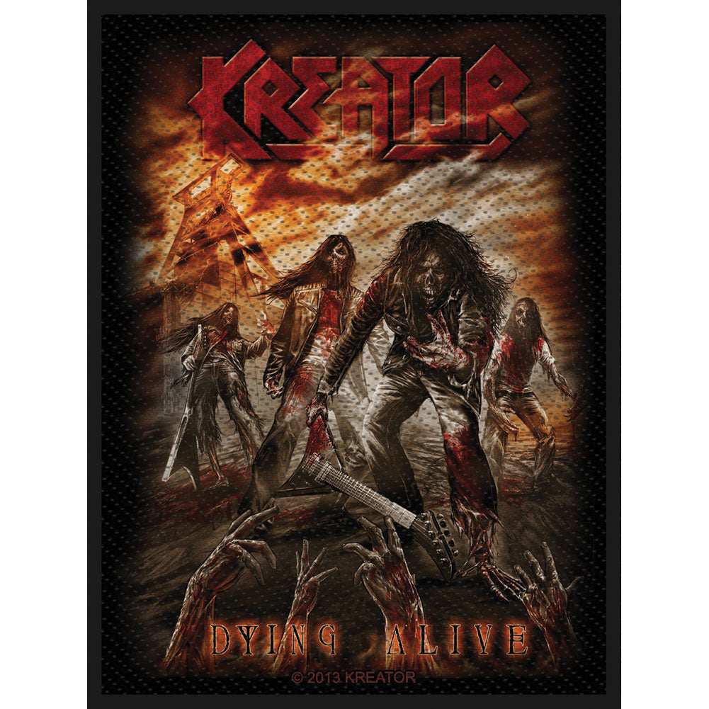 Kreator Dying Alive Woven Patch