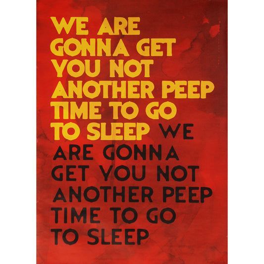 Evil Dead Sleep Domestic Poster