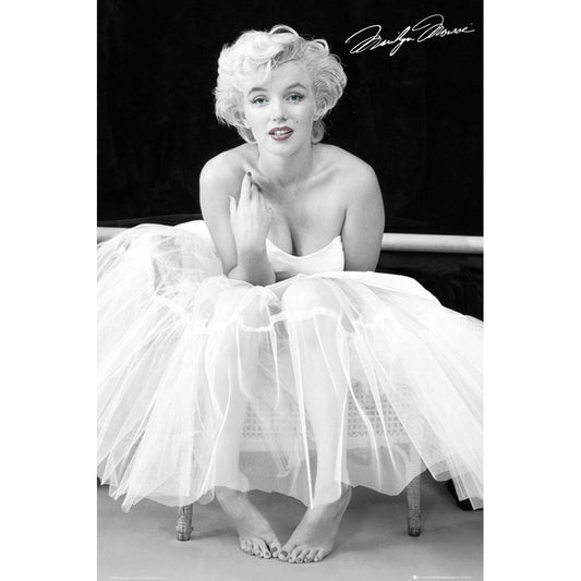 Marilyn Monroe Ballerina Subway Poster