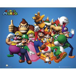 Nintendo Cast Domestic Poster