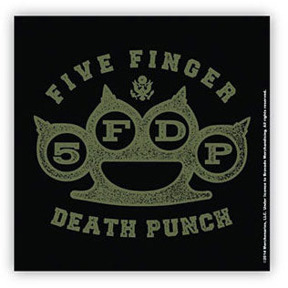 Brass Knuckles Coaster