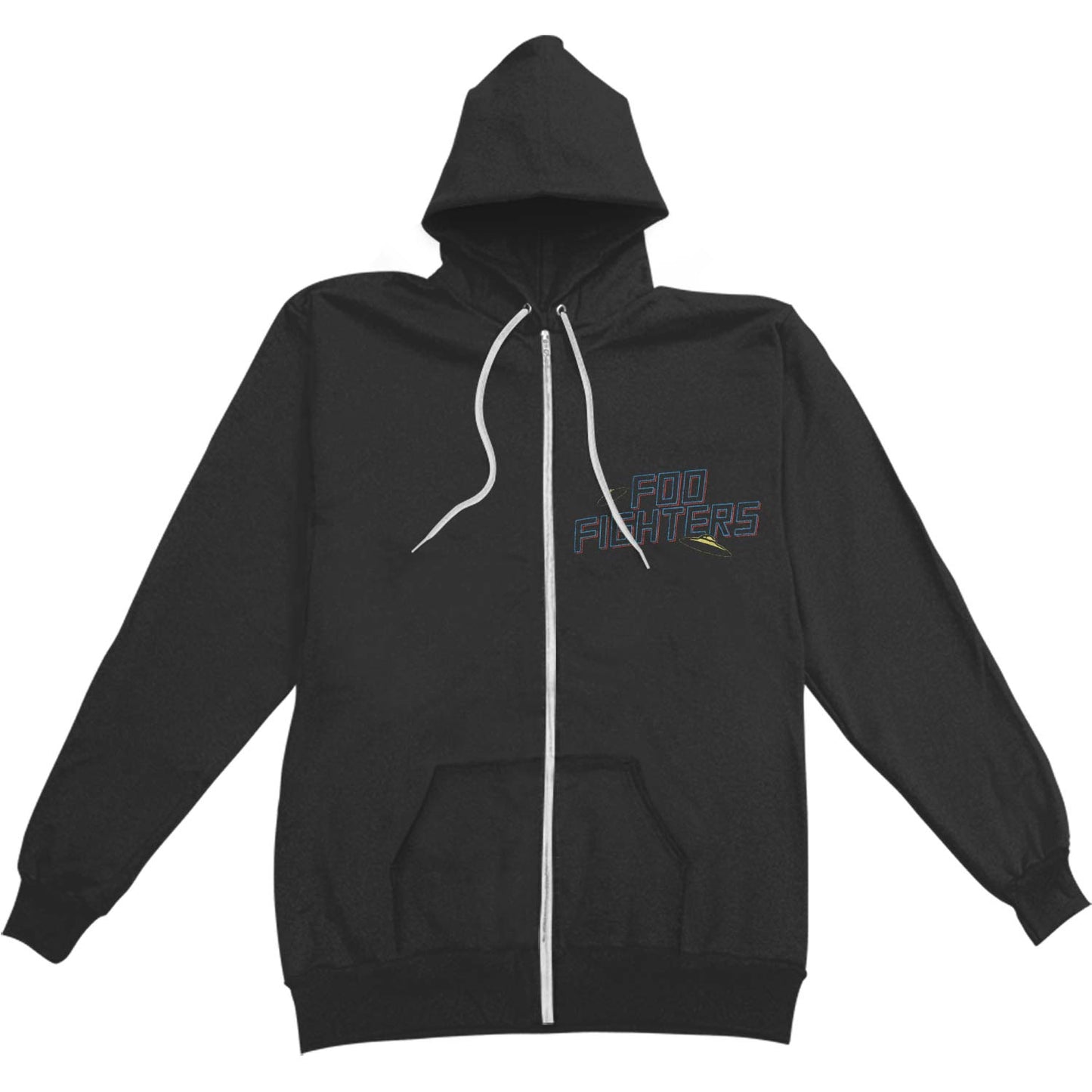 UFO Zippered Hooded Sweatshirt