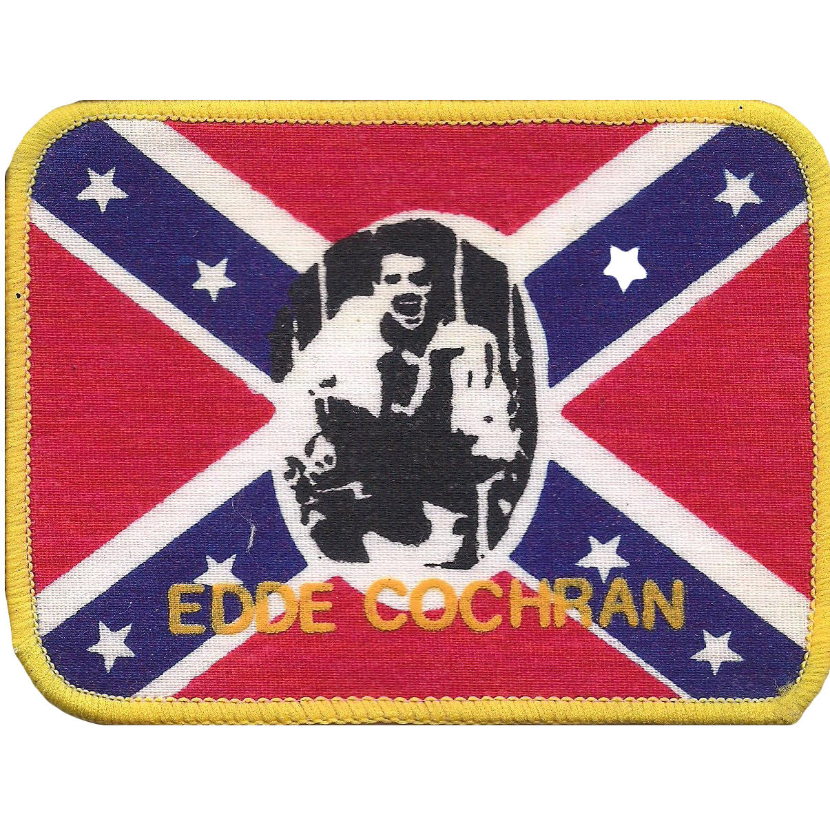 Eddie Cochran Embroidered Patch