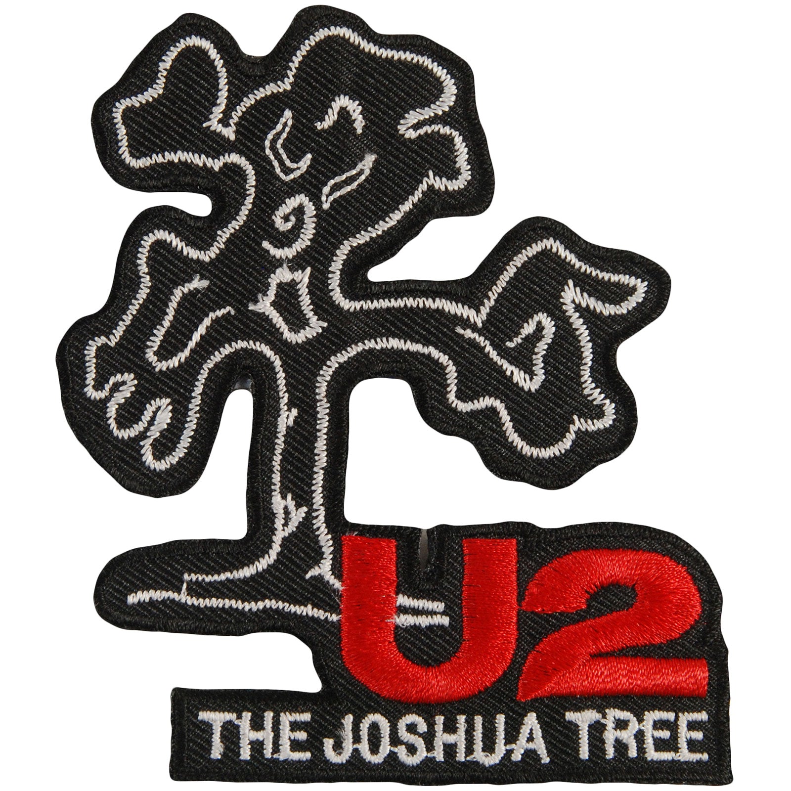 U2 Joshua Tree Die Cut Embroidered Patch