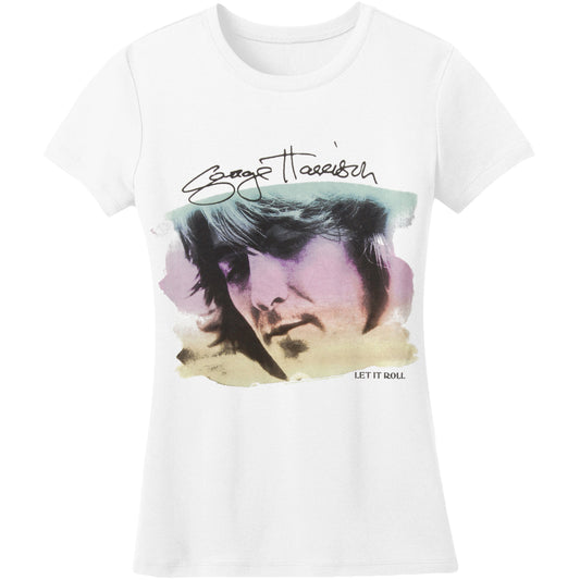 George Harrison Watercolor Portrait Junior Top
