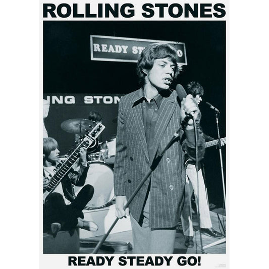 Rolling Stones Ready Steady Go! Import Poster