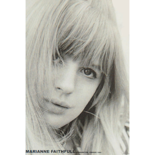 Marianne Faithfull Portrait Import Poster