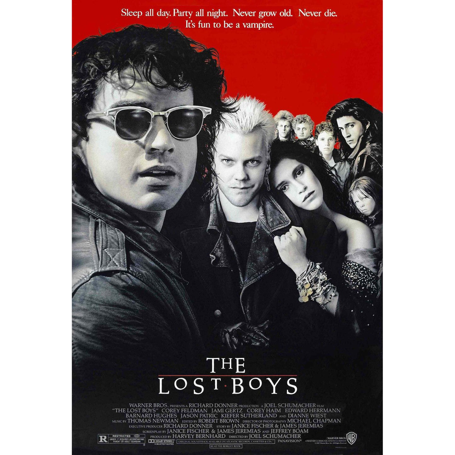 Lost Boys Cast Domestic Poster