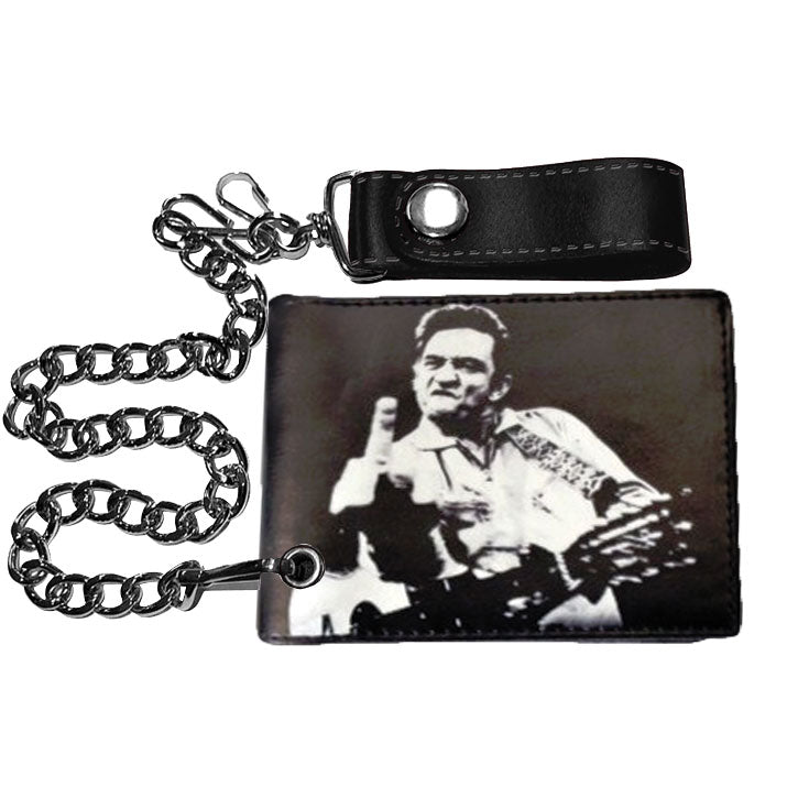 Johnny Cash Finger Bi-Fold Wallet