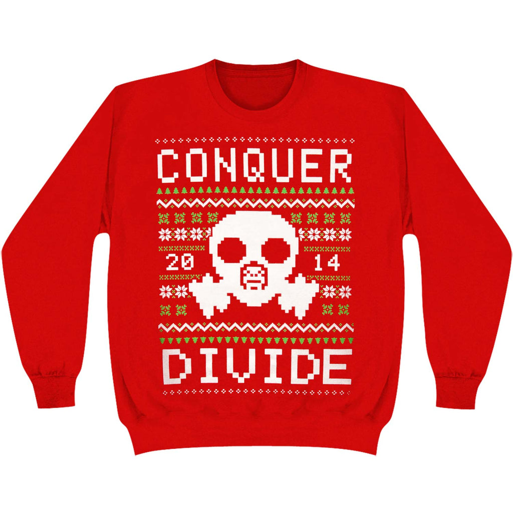 Conquer Divide Gasmask Sweatshirt