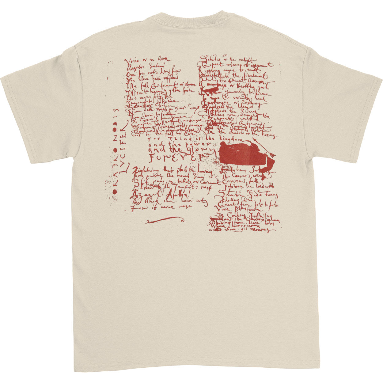 Lvcifer Tee (Natural) T-shirt