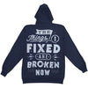 Broken Hooded Sweatshirt