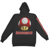 Mario Zippered Hooded Sweatshirt