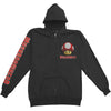 Mario Zippered Hooded Sweatshirt