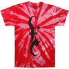 E Logo Tie Dye T-shirt