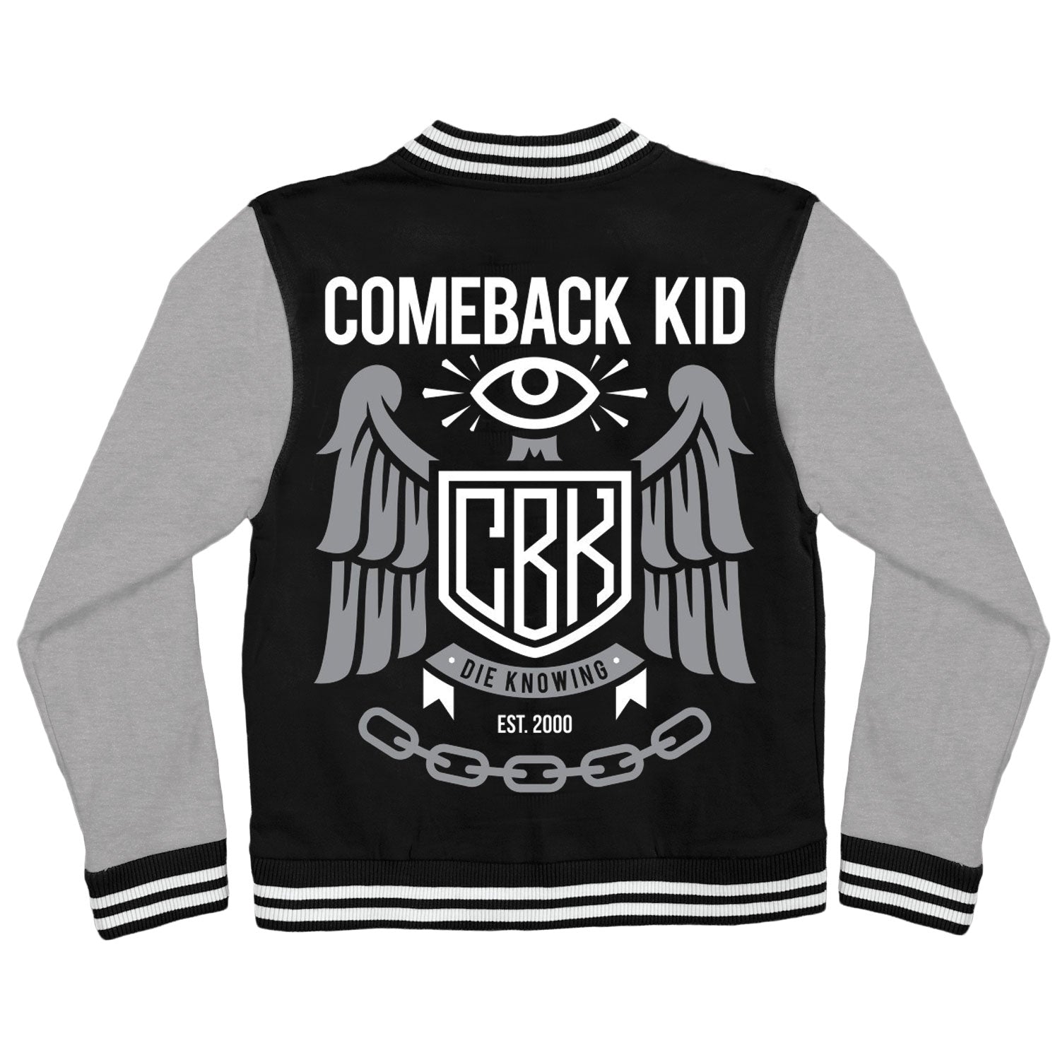 Comeback Kid Watchful Eye Varsity Jacket