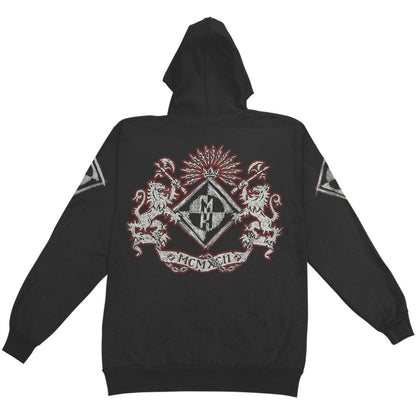 Fucking Head Zippered Hooded Sweatshirt