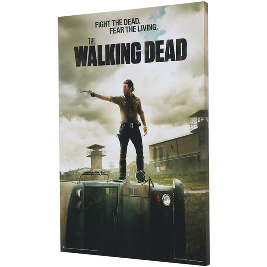 Walking Dead Canvas Poster