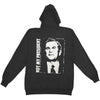 Not My President Zippered Hooded Sweatshirt