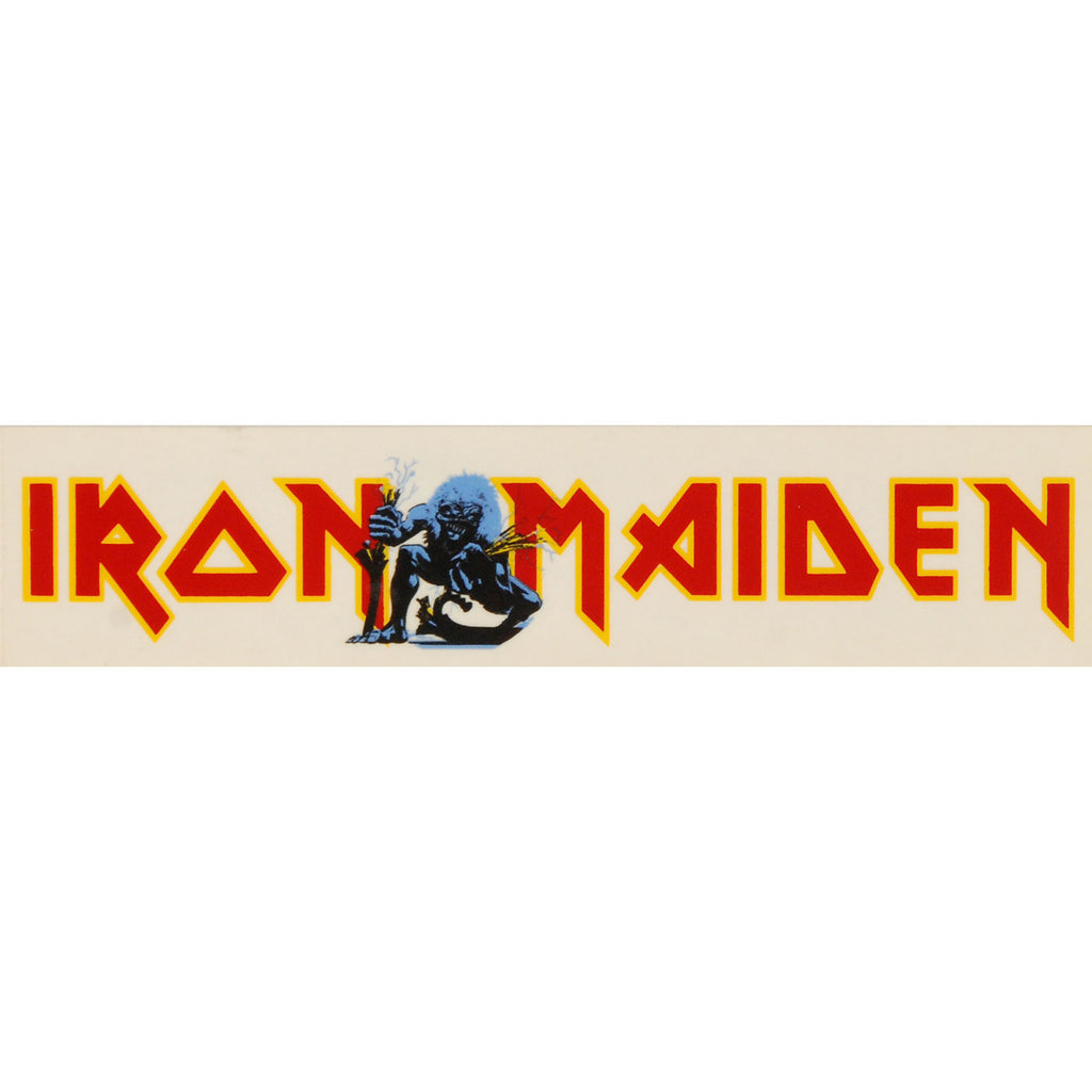 Iron Maiden Logo 1 Sticker 210328 | Rockabilia Merch Store